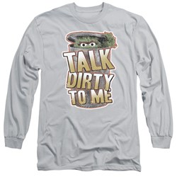 Sesame Street - Mens Talk Dirty To Me Long Sleeve T-Shirt