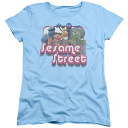 Sesame Street - Womens Groovy Group T-Shirt