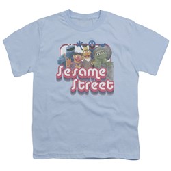 Sesame Street - Big Boys Groovy Group T-Shirt
