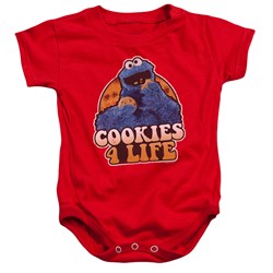 Sesame Street - Toddler Cookies 4 Life Onesie