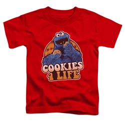 Sesame Street - Toddlers Cookies 4 Life T-Shirt