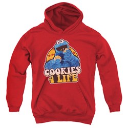 Sesame Street - Youth Cookies 4 Life Pullover Hoodie