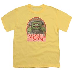 Sesame Street - Big Boys Oscar Iron On T-Shirt
