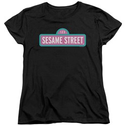 Sesame Street - Womens Alt Logo T-Shirt