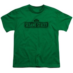 Sesame Street - Big Boys One Color Dark T-Shirt