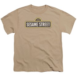 Sesame Street - Big Boys Tilted Logo T-Shirt