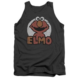 Sesame Street - Mens Elmo Name Tank Top