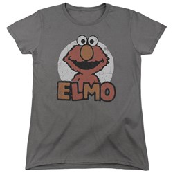 Sesame Street - Womens Elmo Name T-Shirt