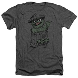 Sesame Street - Mens Early Grouch Heather T-Shirt