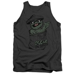 Sesame Street - Mens Early Grouch Tank Top