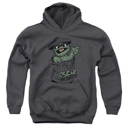 Sesame Street - Youth Early Grouch Pullover Hoodie