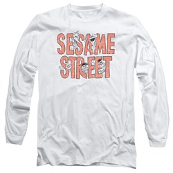 Sesame Street - Mens In Letters Long Sleeve T-Shirt