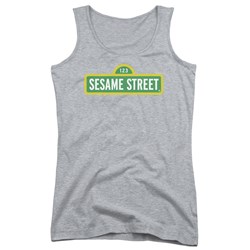 Sesame Street - Juniors Logo Tank Top