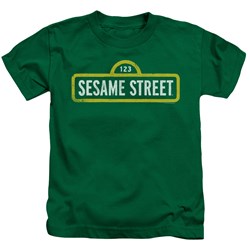 Sesame Street - Little Boys Rough Logo T-Shirt