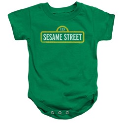 Sesame Street - Toddler Rough Logo Onesie