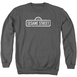Sesame Street - Mens One Color Logo Sweater