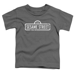 Sesame Street - Toddlers One Color Logo T-Shirt