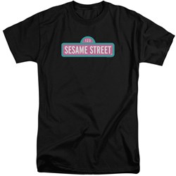 Sesame Street - Mens Alt Logo Tall T-Shirt