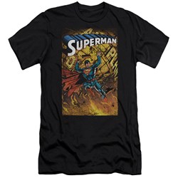 Superman - Mens One Premium Slim Fit T-Shirt