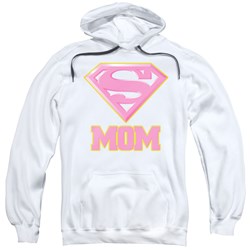 Superman - Mens Super Mom Pink Pullover Hoodie