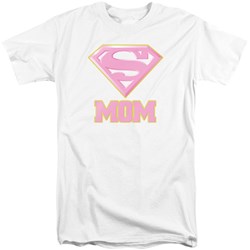 Superman - Mens Super Mom Pink Tall T-Shirt