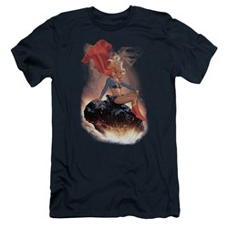 Superman - Mens Ride It Out Premium Slim Fit T-Shirt
