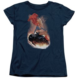 Superman - Womens Ride It Out T-Shirt