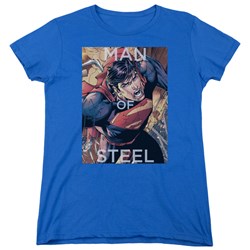 Superman - Womens Flight Of Steel T-Shirt