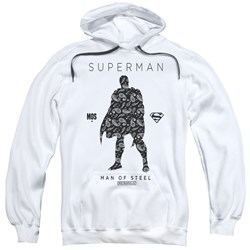 Superman - Mens Paisley Sihouette Pullover Hoodie