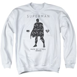 Superman - Mens Paisley Sihouette Sweater