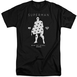 Superman - Mens Star Silhouette Tall T-Shirt