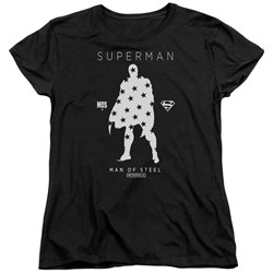 Superman - Womens Star Silhouette T-Shirt