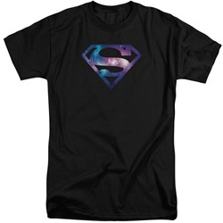 Superman - Mens Galaxy Shield Tall T-Shirt