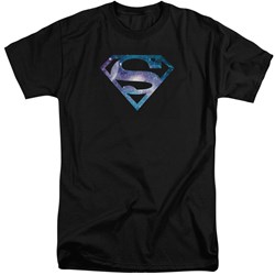 Superman - Mens Galaxy 2 Shield Tall T-Shirt