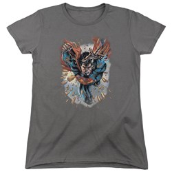 Superman - Womens Within My Grasp T-Shirt