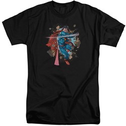 Superman - Mens Rock Breaker Tall T-Shirt