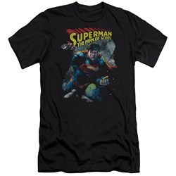 Superman - Mens Through The Rubble Slim Fit T-Shirt