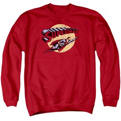 Superman - Mens Fly By Sweater