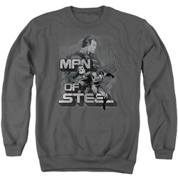 Superman - Mens Steel Poses Sweater