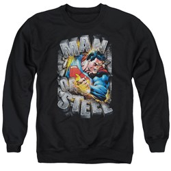 Superman - Mens Ripping Steel Sweater