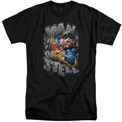 Superman - Mens Ripping Steel Tall T-Shirt
