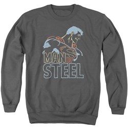 Superman - Mens Colored Lines Sweater