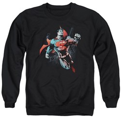 Superman - Mens Up In The Sky Sweater
