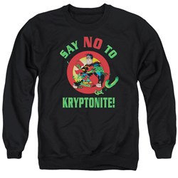 Superman - Mens Say No To Kryptonite Sweater