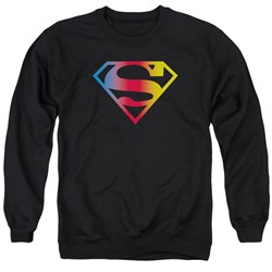 Superman - Mens Gradient Superman Logo Sweater