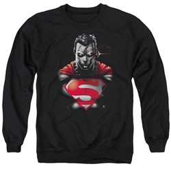 Superman - Mens Heat Vision Charged Sweater