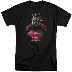 Superman - Mens Heat Vision Charged Tall T-Shirt