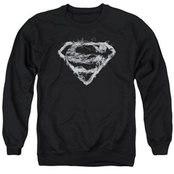 Superman - Mens Smoking Shield Sweater