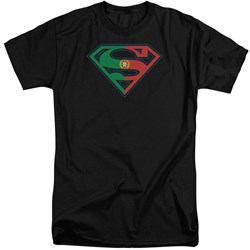 Superman - Mens Portugal Shield Tall T-Shirt
