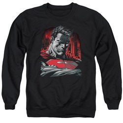 Superman - Mens Man Of Steel Sweater